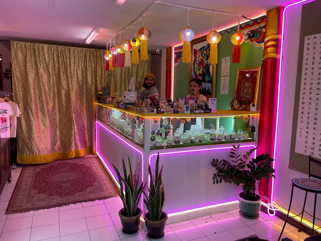 Inside of Flying tiger