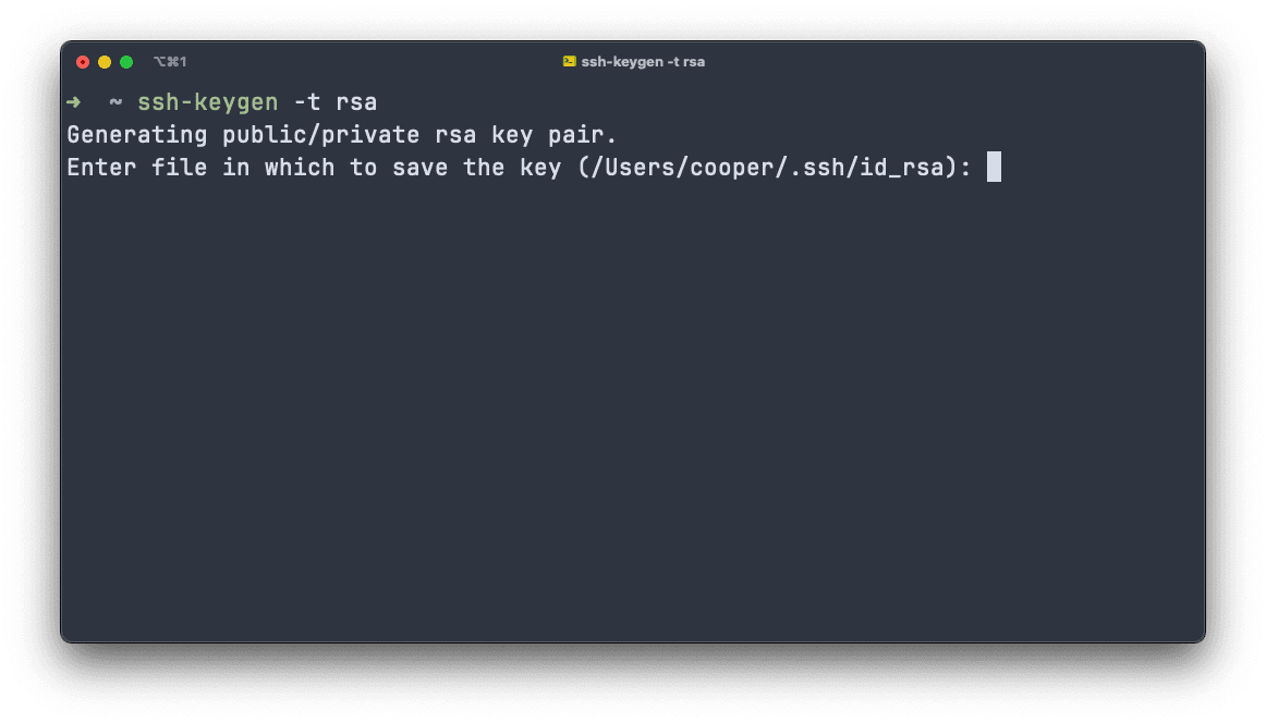 ssh-keygen
